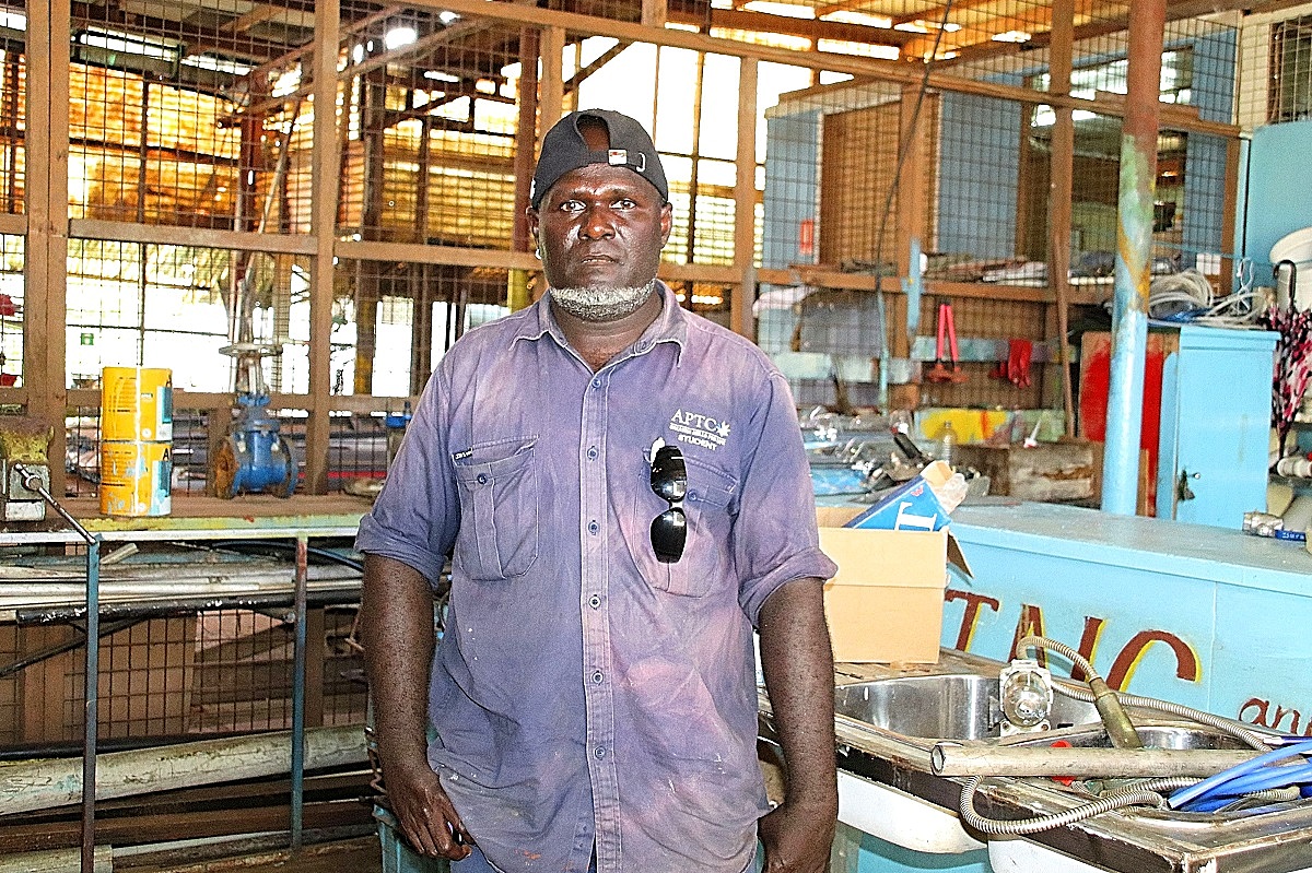 Career growth achieved through TVET skills training- Boaz Watasa_Solomon Islands