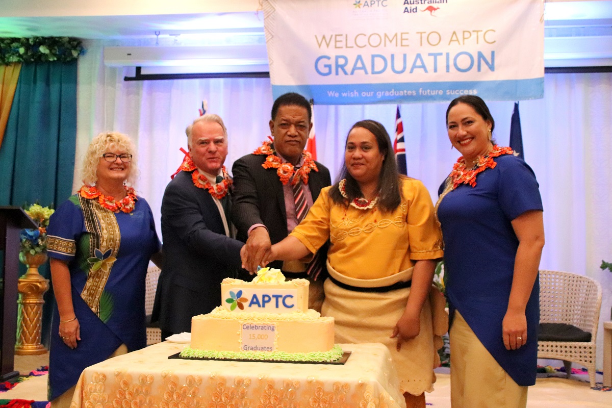 Palepina becomes APTC’s 15,000th graduate