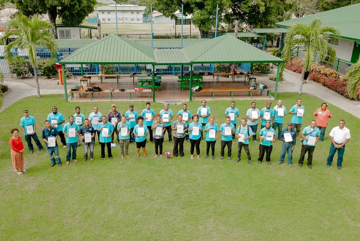 Some of the APTC PNG graduates during the recent virtual graduation..